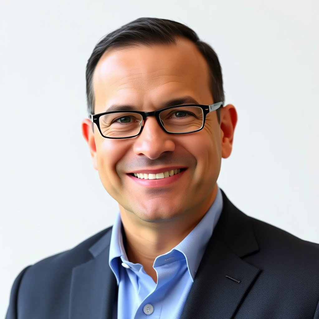 Marcus Rodriguez, Head of Education - Professional headshot of a confident trading educator with 15 years of Chicago Mercantile Exchange experience, wearing business attire and displaying an approachable, knowledgeable demeanor
