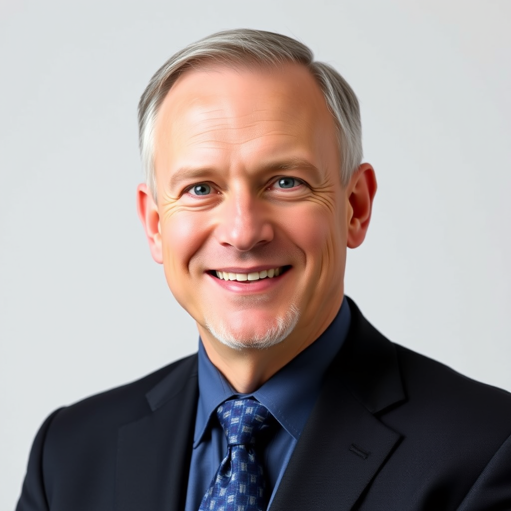 Professional headshot of Robert Thompson, Risk Management Specialist, wearing a dark business suit with a confident expression, photographed against a neutral background