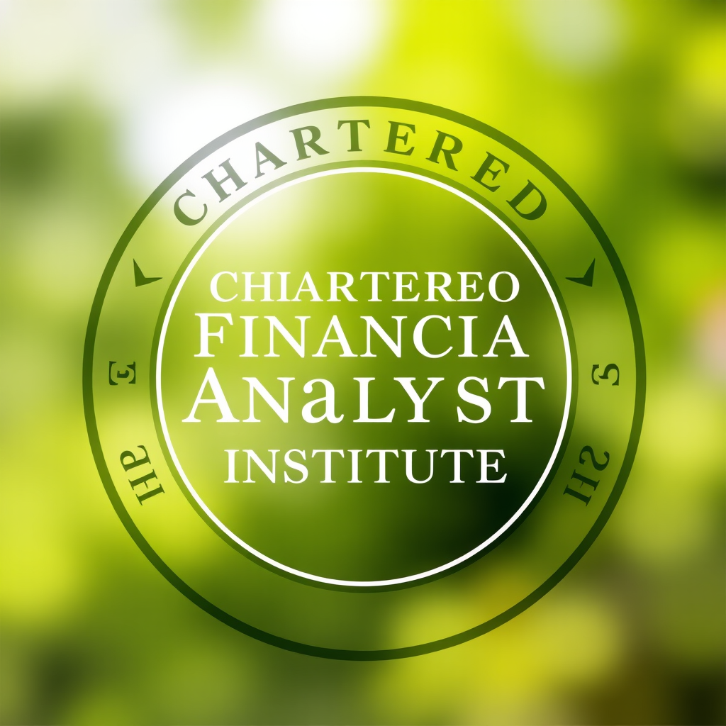 Chartered Financial Analyst Institute certification logo