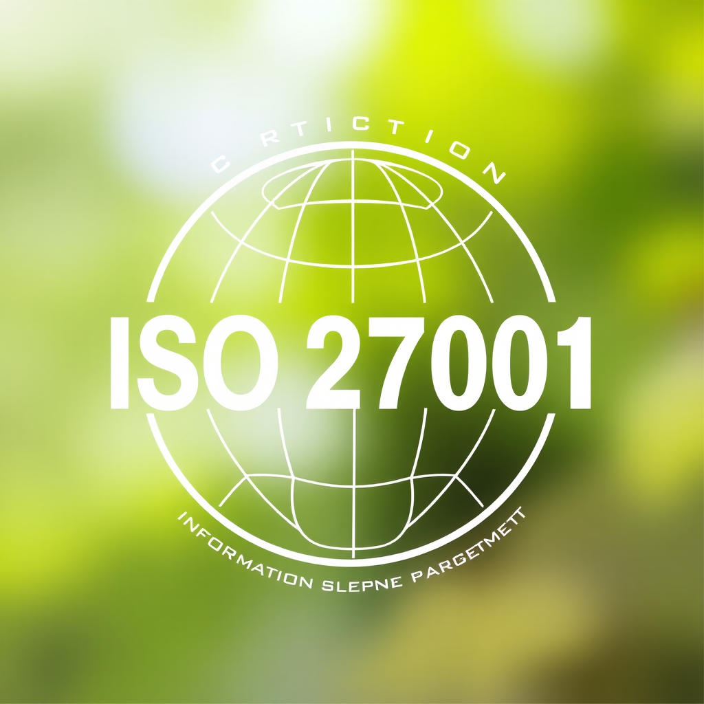 ISO 27001 information security management certification logo